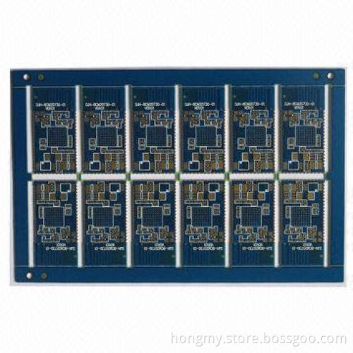 RoHS/UL Mark High-density Multi-layered PCB, 30U Gold Finger, 10 to 300V Tested Voltage